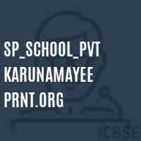 Sp_School_Pvt Karunamayee Prnt.Org Logo