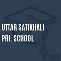 Uttar Satikhali Pri. School Logo