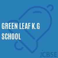 Green Leaf K.G School Logo