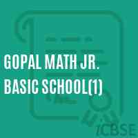 Gopal Math Jr. Basic School(1) Logo