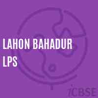 Lahon Bahadur Lps Primary School Logo