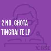 2 No. Chota Tingrai Te Lp Primary School Logo
