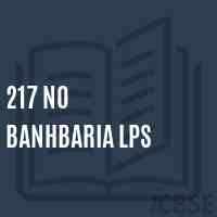 217 No Banhbaria Lps Primary School Logo