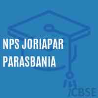 Nps Joriapar Parasbania School Logo
