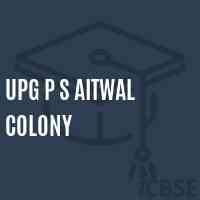 Upg P S Aitwal Colony Primary School Logo