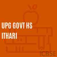 Upg Govt Hs Ithari Secondary School Logo