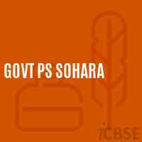 Govt Ps Sohara Primary School Logo