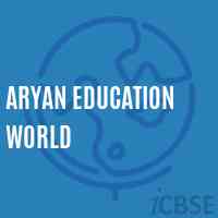 Aryan Education World Middle School Logo