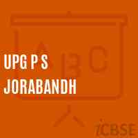 Upg P S Jorabandh Primary School Logo