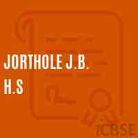 Jorthole J.B. H.S Secondary School Logo