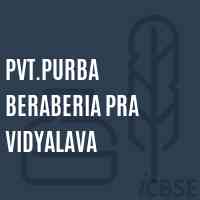 Pvt.Purba Beraberia Pra Vidyalava Primary School Logo