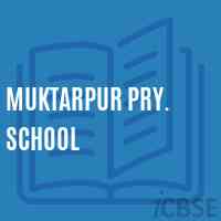 Muktarpur Pry. School Logo