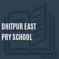 Dhitpur East Pry School Logo