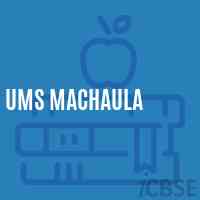 Ums Machaula Middle School Logo