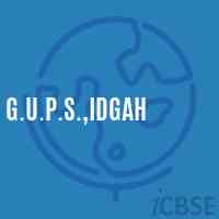G.U.P.S.,Idgah Primary School Logo