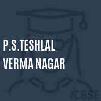 P.S.Teshlal Verma Nagar Primary School Logo