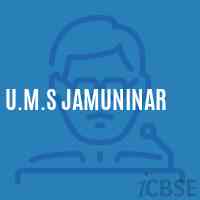 U.M.S Jamuninar Middle School Logo