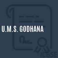 U.M.S. Godhana Middle School Logo