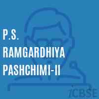 P.S. Ramgardhiya Pashchimi-Ii Primary School Logo