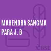 Mahendra Sangma Para J. B Primary School Logo