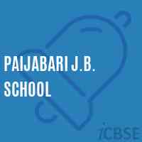 Paijabari J.B. School Logo