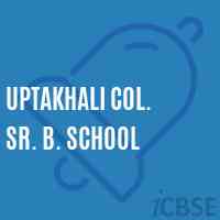 Uptakhali Col. Sr. B. School Logo
