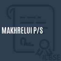 Makhrelui P/s Primary School Logo