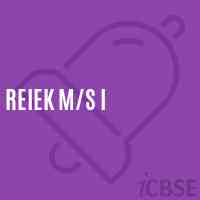 Reiek M/s I School Logo