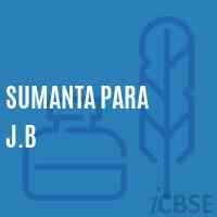 Sumanta Para J.B Primary School Logo