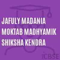 Jafuly Madania Moktab Madhyamik Shiksha Kendra School Logo