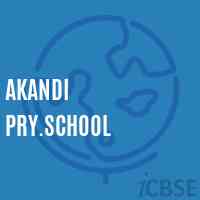 Akandi Pry.School Logo