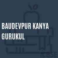 Baudevpur Kanya Gurukul School Logo