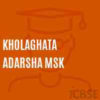Kholaghata Adarsha Msk School Logo