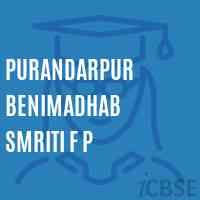 Purandarpur Benimadhab Smriti F P Primary School Logo