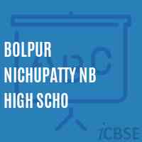 Bolpur Nichupatty Nb High Scho High School Logo