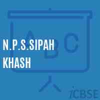 N.P.S.Sipah Khash Primary School Logo