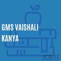 Gms Vaishali Kanya Middle School Logo