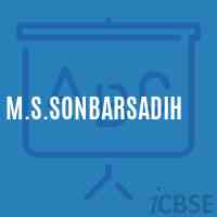 M.S.Sonbarsadih Middle School Logo