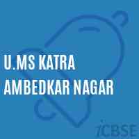 U.Ms Katra Ambedkar Nagar Middle School Logo