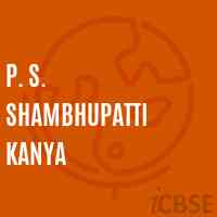 P. S. Shambhupatti Kanya Primary School Logo