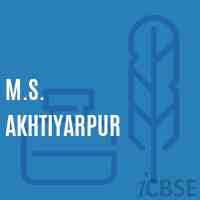 M.S. Akhtiyarpur Middle School Logo