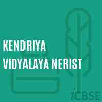 Kendriya Vidyalaya Nerist Senior Secondary School Logo