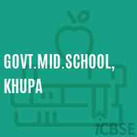 Govt.Mid.School,Khupa Logo
