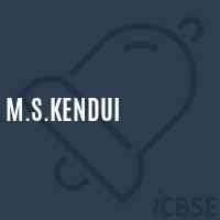 M.S.Kendui Middle School Logo