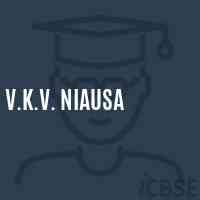 V.K.V. Niausa Middle School Logo