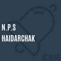 N.P.S Haidarchak Primary School Logo