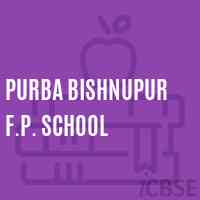 Purba Bishnupur F.P. School Logo