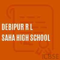 Debipur R L Saha High School Logo