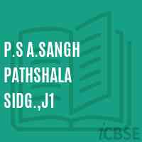 P.S A.Sangh Pathshala Sidg.,J1 Primary School Logo