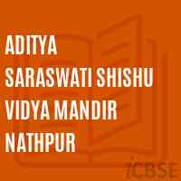 Aditya Saraswati Shishu Vidya Mandir Nathpur Primary School Logo